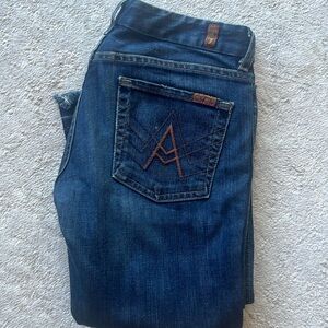 7 For All Mankind Denim Jeans “A”Pocket Women Size 29